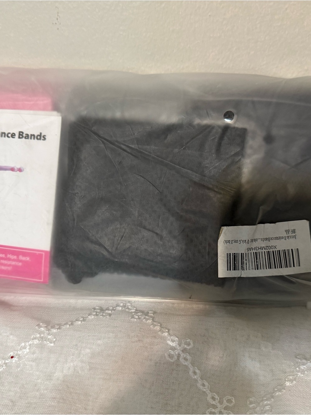 Set of Black Resistance Bands